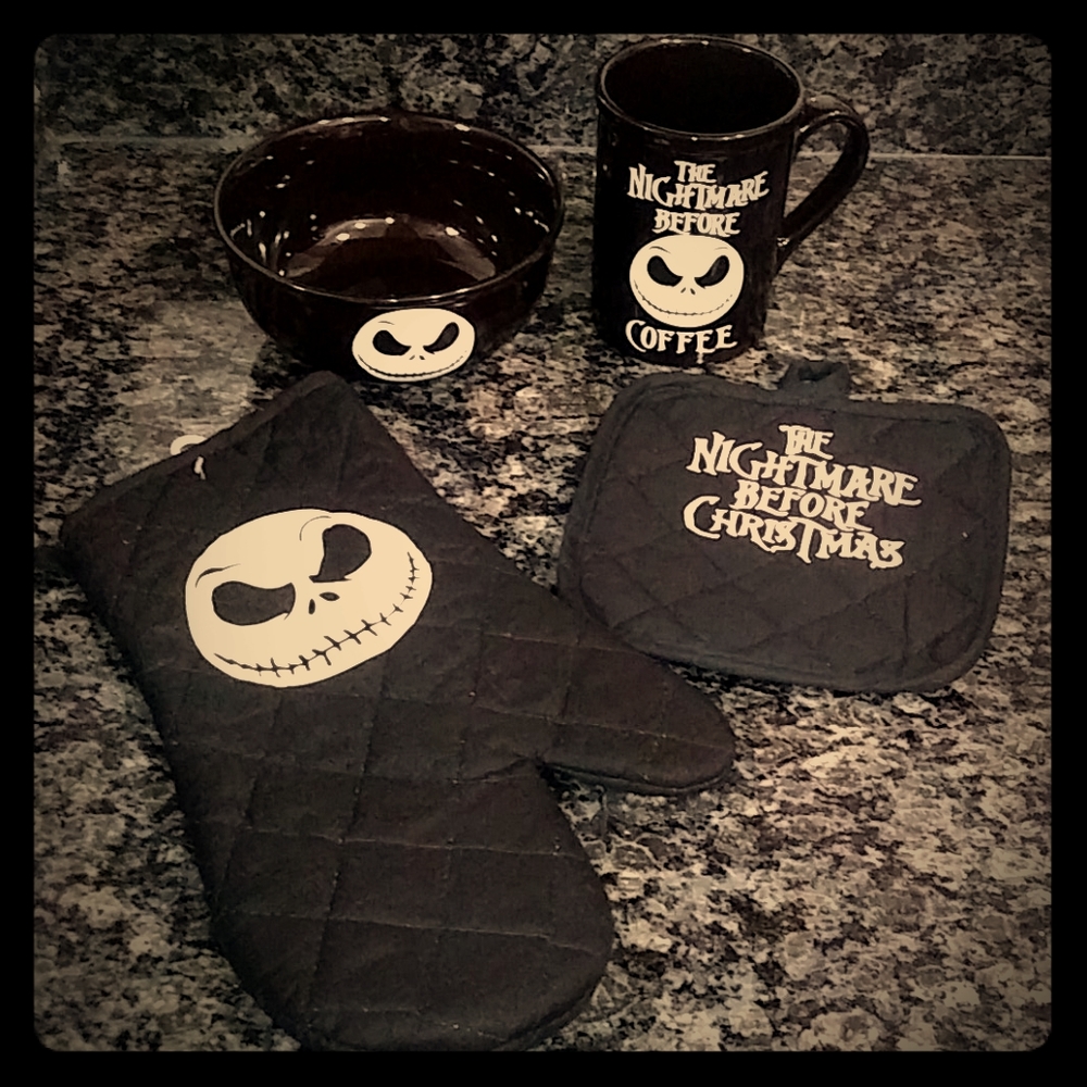 Jack Skellington kitchen set